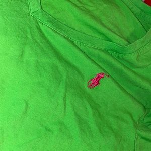 SHORT SLEEVE POLO SHIRT VNECK